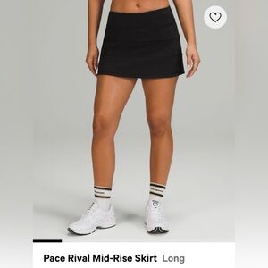 Lululemon pace rival mid-skirt long